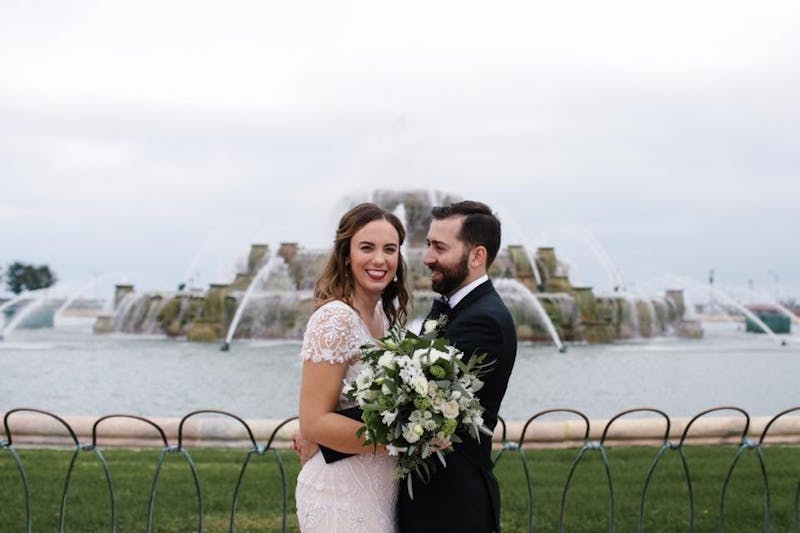 Groomsmen in wedding tuxedos