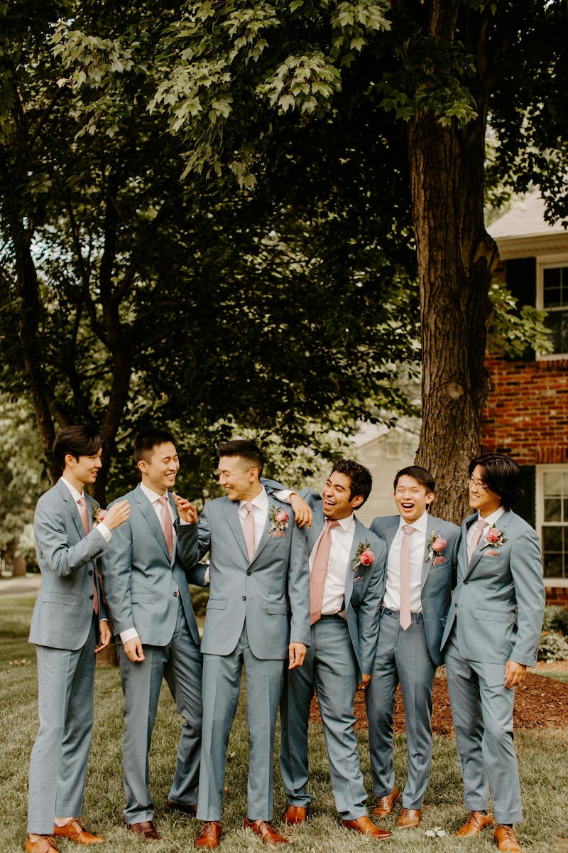 light blue wedding suits for men