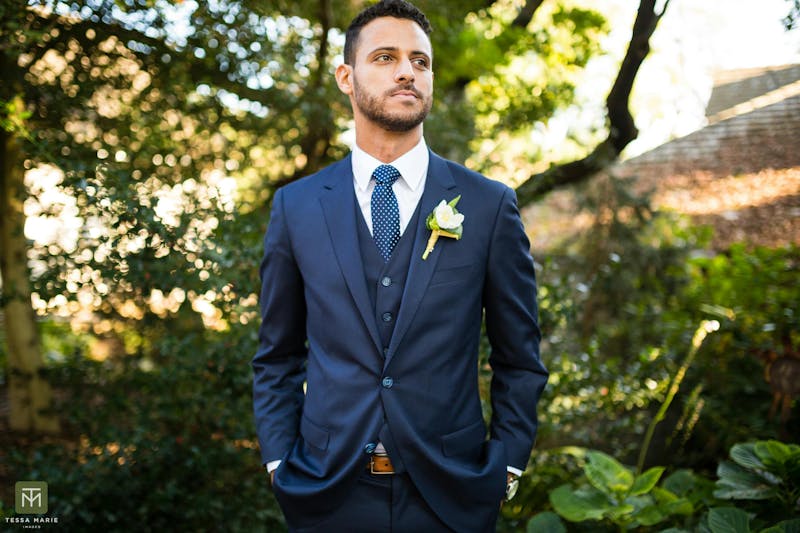 Navy Blue Wedding Suits For Men