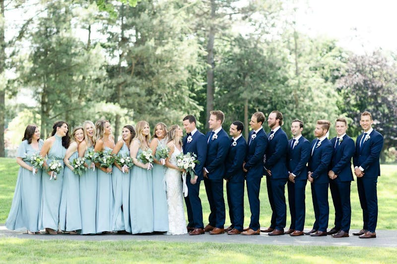 ice blue wedding colors