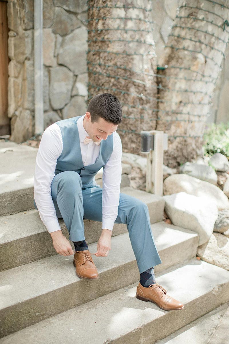 dusty blue wedding suits